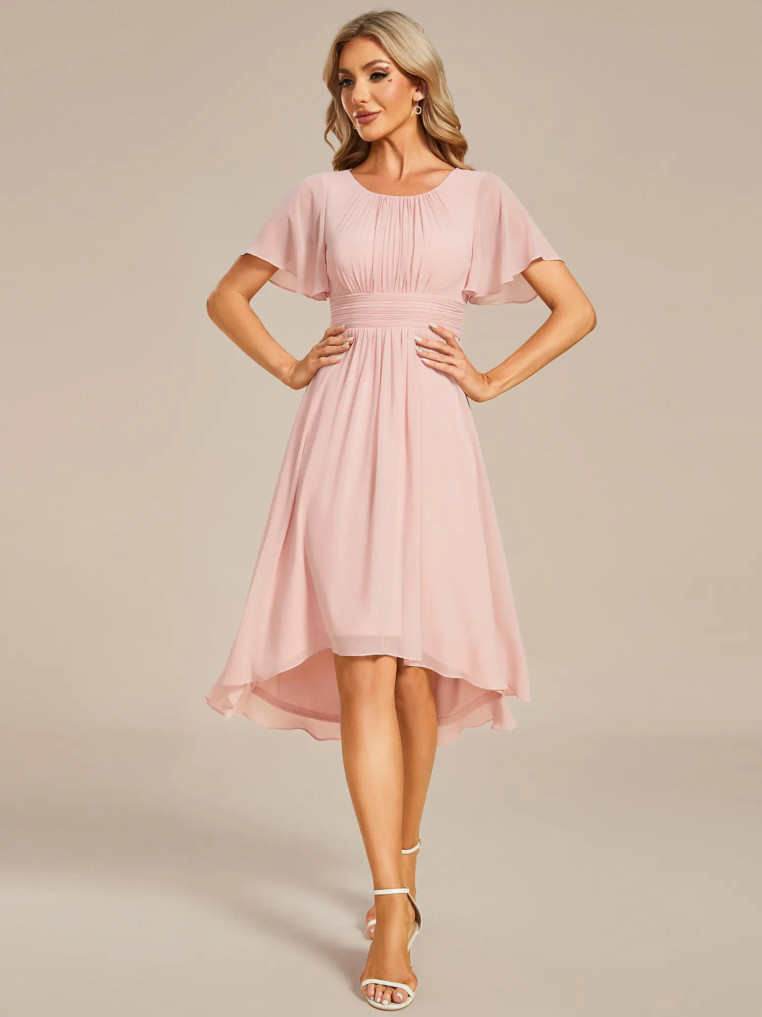 Ever-Pretty 2026 Spring Chiffon Wedding Guest Dress for Women - Flowy A-Line Knee Length - Womenswear, Underwear 02053 - TikTok Shop Ever-Pretty 2026 Spring Chiffon Wedding Guest Dress for Women - Flowy A-Line Knee Length - Womenswear, Underwear 02053 - TikTok Shop