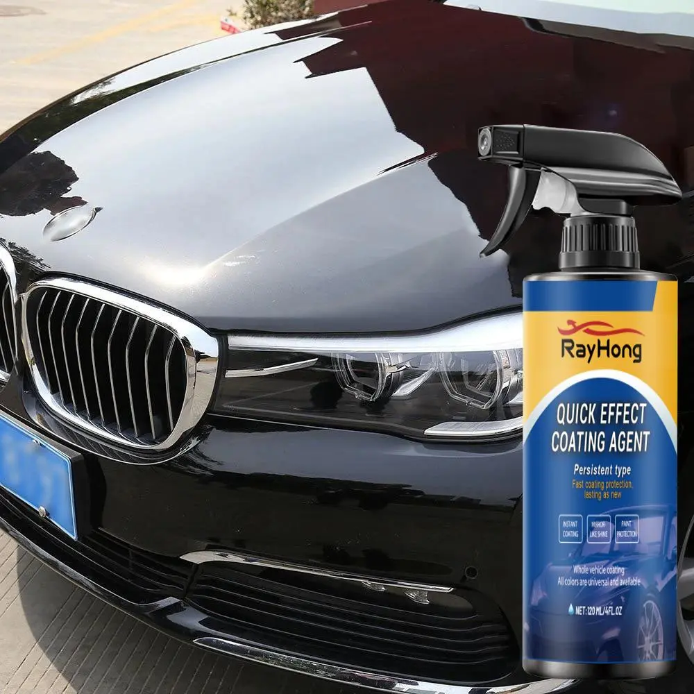 Ceramic Coating Spray for Cars, High Protection Car Wax Sealant, Quick Detail Spray Paint Restorer