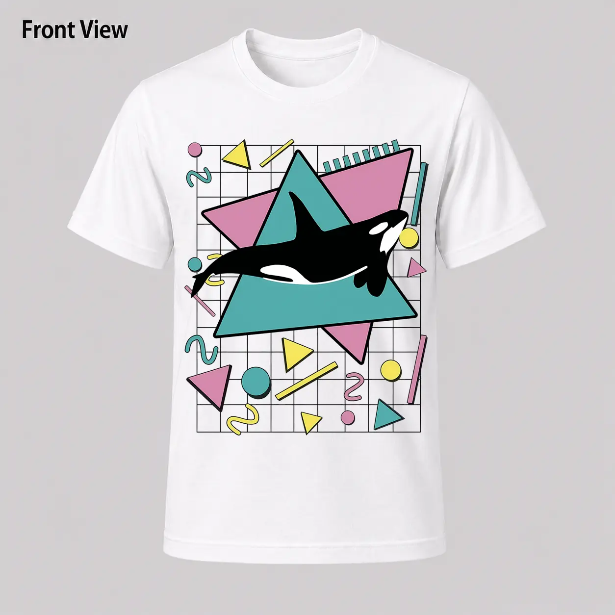 Trending Now! Vintage Orca Graphic Tee | 90s Retro Aesthetic Unisex Top