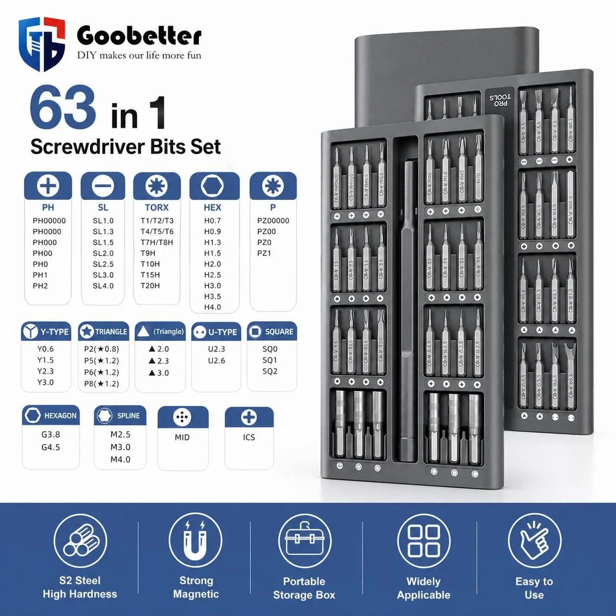63-in-1 Kit（gray)