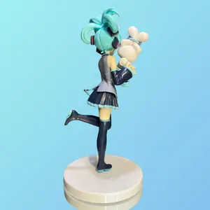 20CM Anime Miku Figure Collectible Model Decorative Kawaii Gift for Children