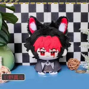 10cm Zenless Zone Zero Plush Komano Manato Ukinami Yuzuha Evelyn Chevalier ZZZ Plush Dolls Bag Pendant Keychain Gift