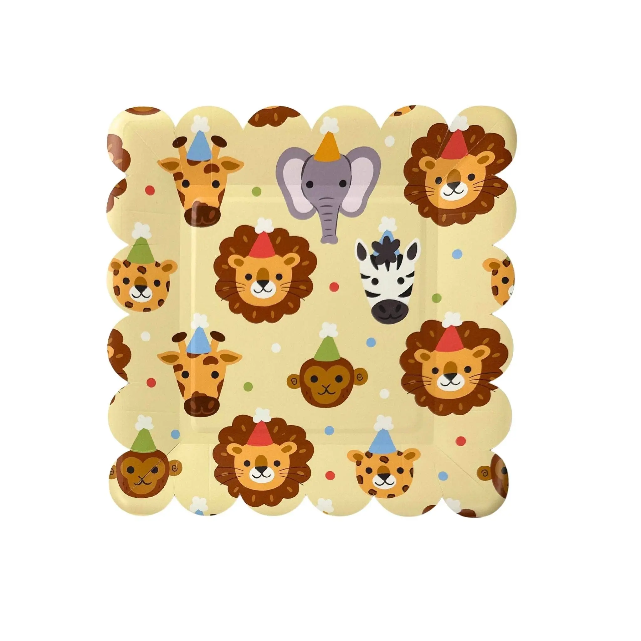 Safari Animal Party Plates