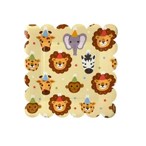 Safari Animal Party Plates