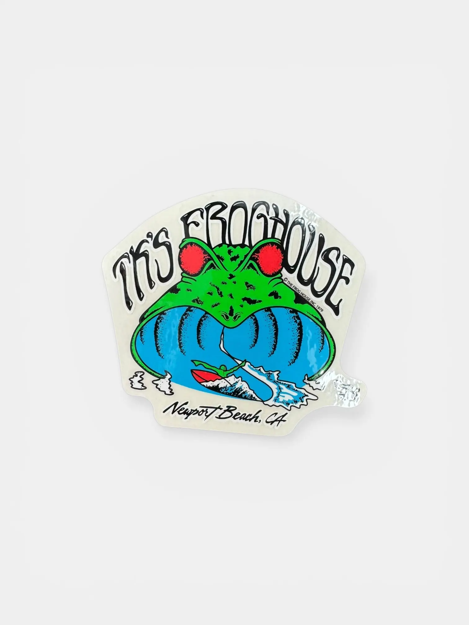 Frog House Sticker