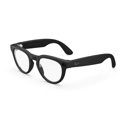 Ray-Ban Meta Headliner (Gen 2) Matte Black Clear Lenses