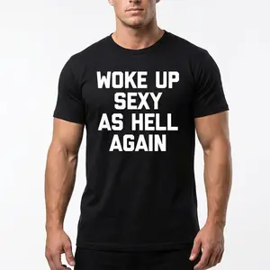 Funny Confidence Quote Graphic T Shirt Men Women Cotton Black Tee Bold Text Humor Shirt Motivational Aesthetic Print Casual Streetwear Trendy TikTok Viral Top Soft Comfortable Unisex Gift Idea