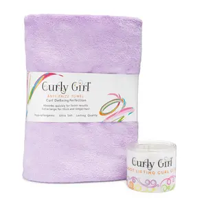 Curly Girl® Microfiber Towel and Root Lifting Double Prong Curl Clips