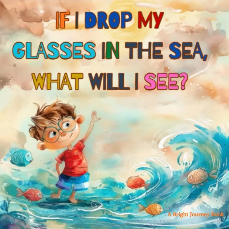 A Bright Journey Book If I Drop My Glasses in the Sea What Will I See Childrens Book with Illustrations