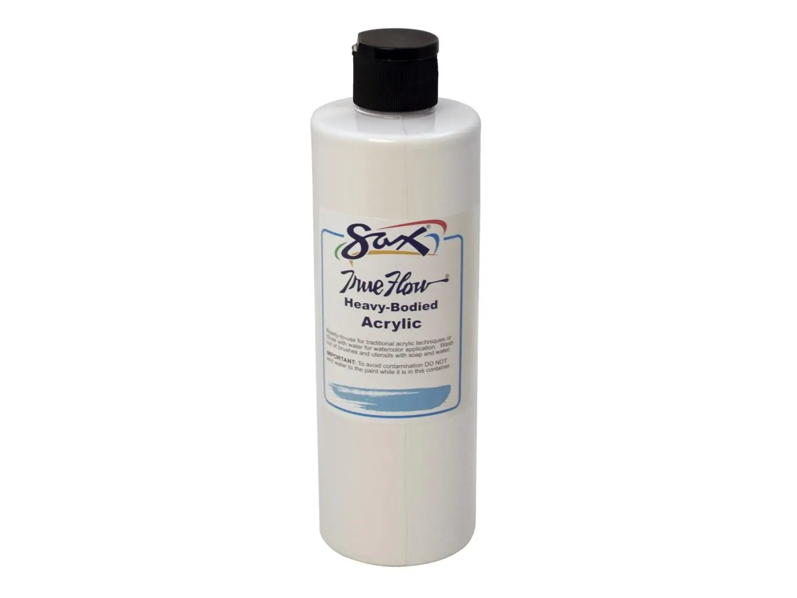 Sax True Flow Heavy Body Acrylic Paint, Quart, Blockout White