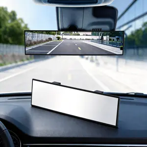 Wide Angle Rearview Mirror for Car  Extra Large Rearview Mirror, HD Anti-Glare Design, Car Interior Rear View Mirror, Adjustable Universal Fit for Enhanced Visibility, Safe Driving, Easy Installation for Cars, SUVs, Trucks