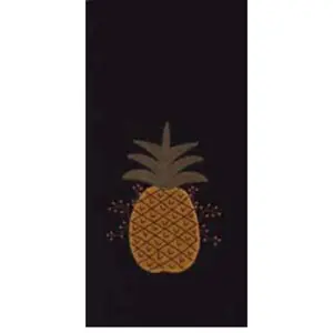 Pineapple Welcome Hand Towel - Cotton Decorative Kitchen Towel with Pineapple Design