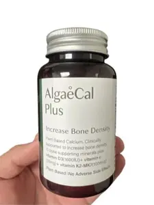 AlgaeCal Plus Stronger Bones Veggie Capsules Dietary Supplement Algae Cal 120