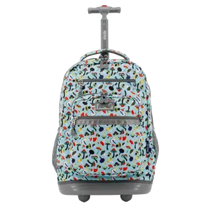 Sundance Laptop Rolling Backpack (20 Inch) in Skyshroom - Final Sale Travel Sleeve