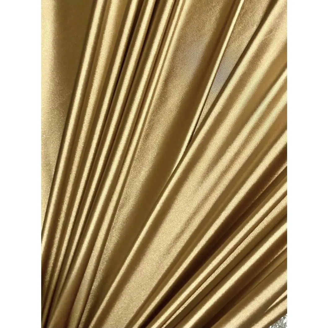 Gold Shiny Nylon Spandex