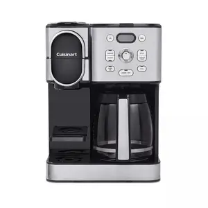 Cuisinart 64 oz Multifunction Coffee Maker Center 2-in-1 Single-Serve Brewer