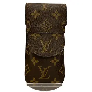Pre-owned Louis Vuitton Canvas Small Leather Goods Monogram Eyeglass Case
