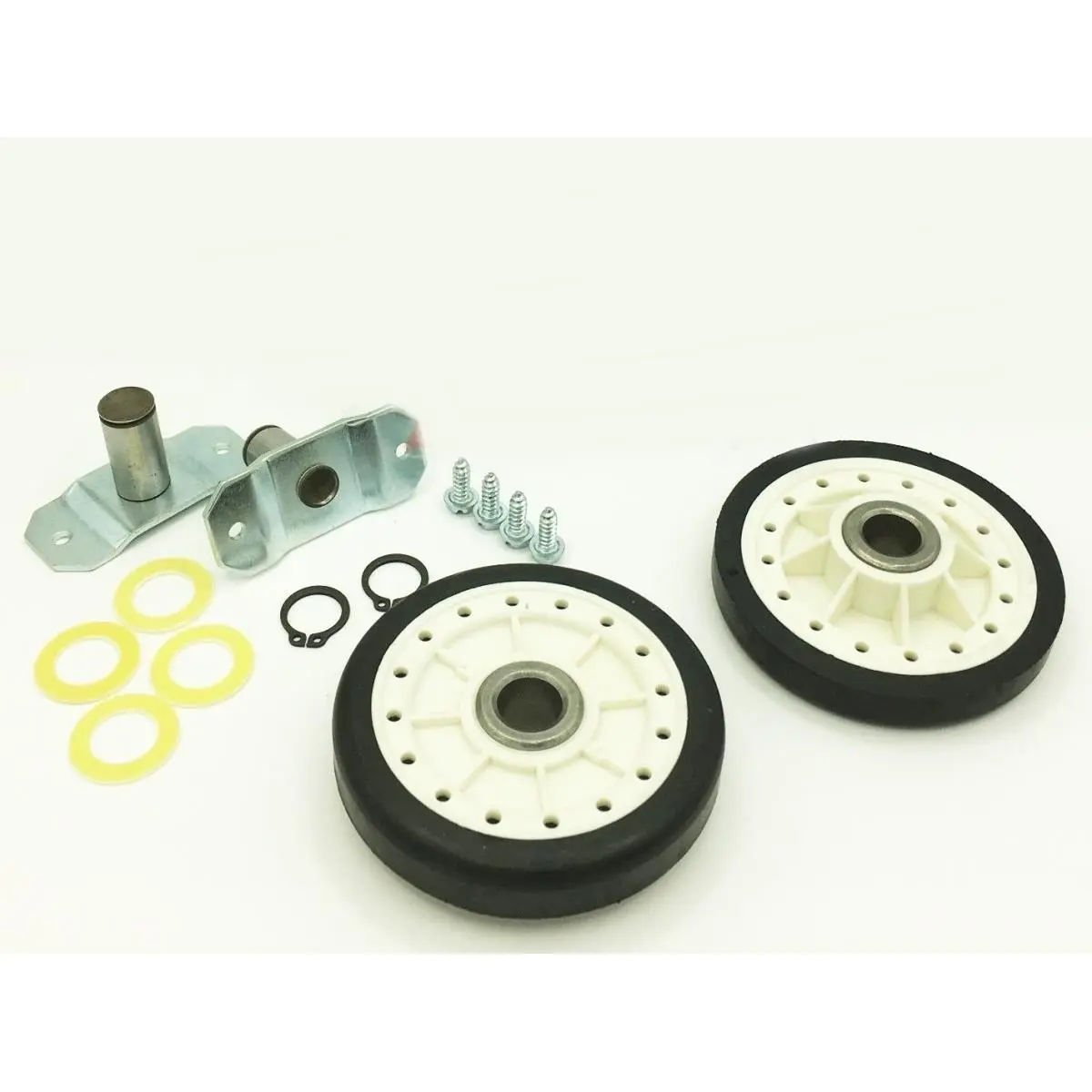 212 MAIN Aftermarket Dryer Rear Roller Complete Kit, Lightweight Household Appliance Replacement Part & Accessory, Top-Quality Construction, Reliable Performance, Wide Compatibility with Dryers, Replacement Parts, Enhances Dryer Performance