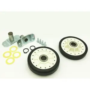 212 MAIN Aftermarket Dryer Rear Roller Complete Kit, Lightweight Household Appliance Replacement Part & Accessory, Enhances Dryer Performance, Replacement Parts