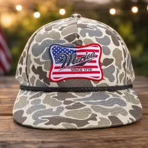 Merica Rope Hat (Black Rope)