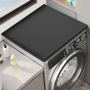 Non-Slip Waterproof Washing Machine Storage Mat, Durable & Protective Laundry Organizer, Ideal for Compact Spaces, Home Care Supplies