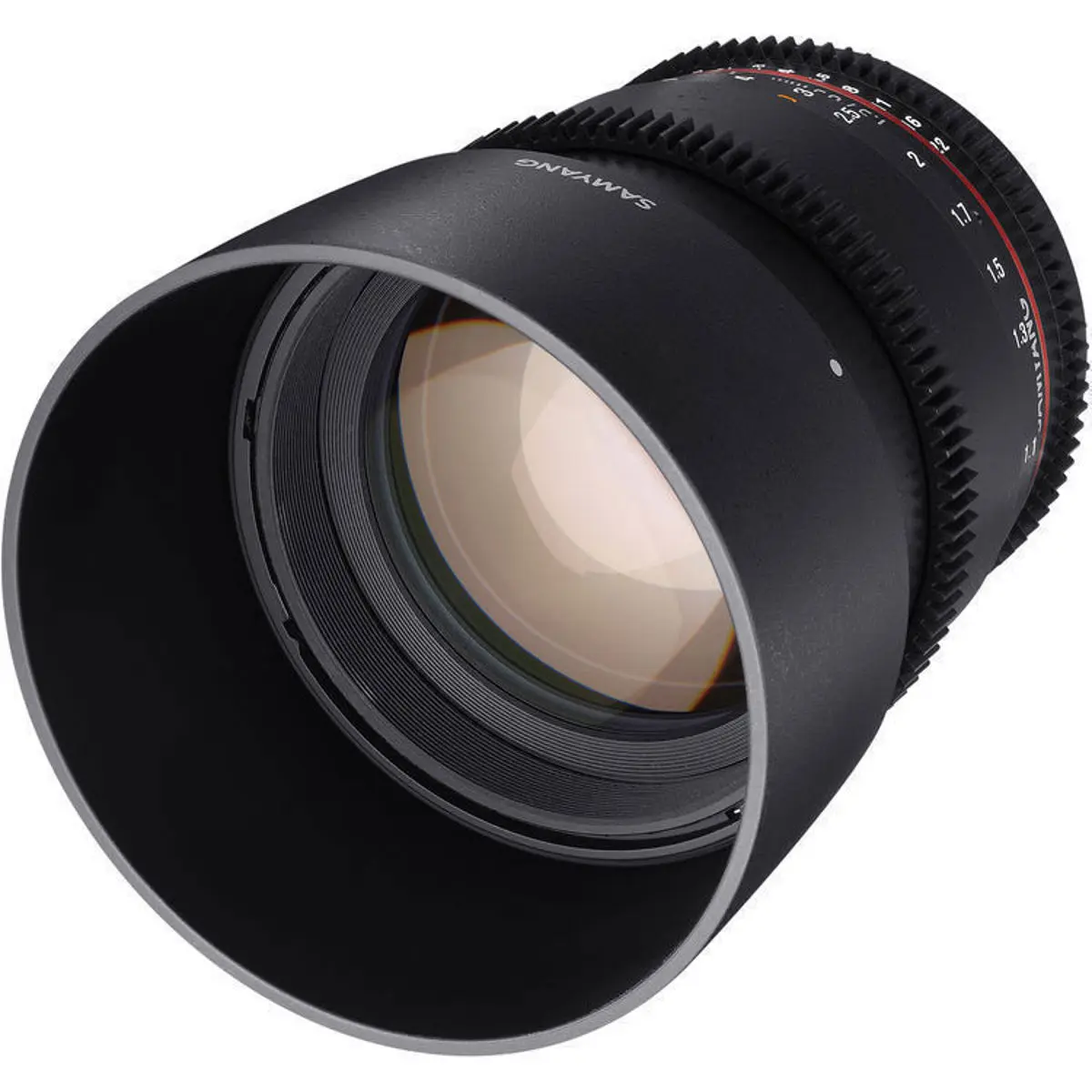 Samyang 85mm T1.5 VDSLRII Manual Focus Cine Lens for Nikon F Camera Systems