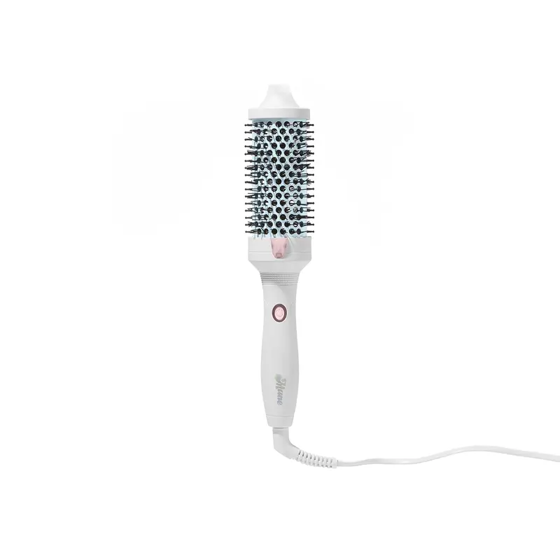 Mane Large Hot Round Brush - 1.77 Inch Thermal Brush for Voluminous Blowouts - Anti-Tangle Bristles, Ionic Technology, Worldwide Voltage - Hair Styling Tools for Medium to Long Hair