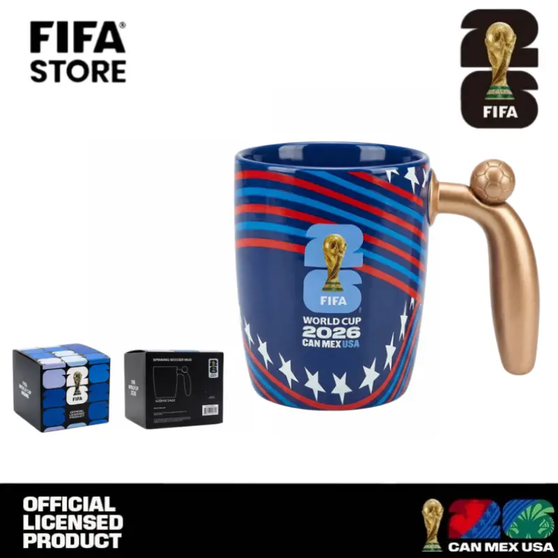 FIFA certified World Cup Black Gold Champions Cup, with built-in