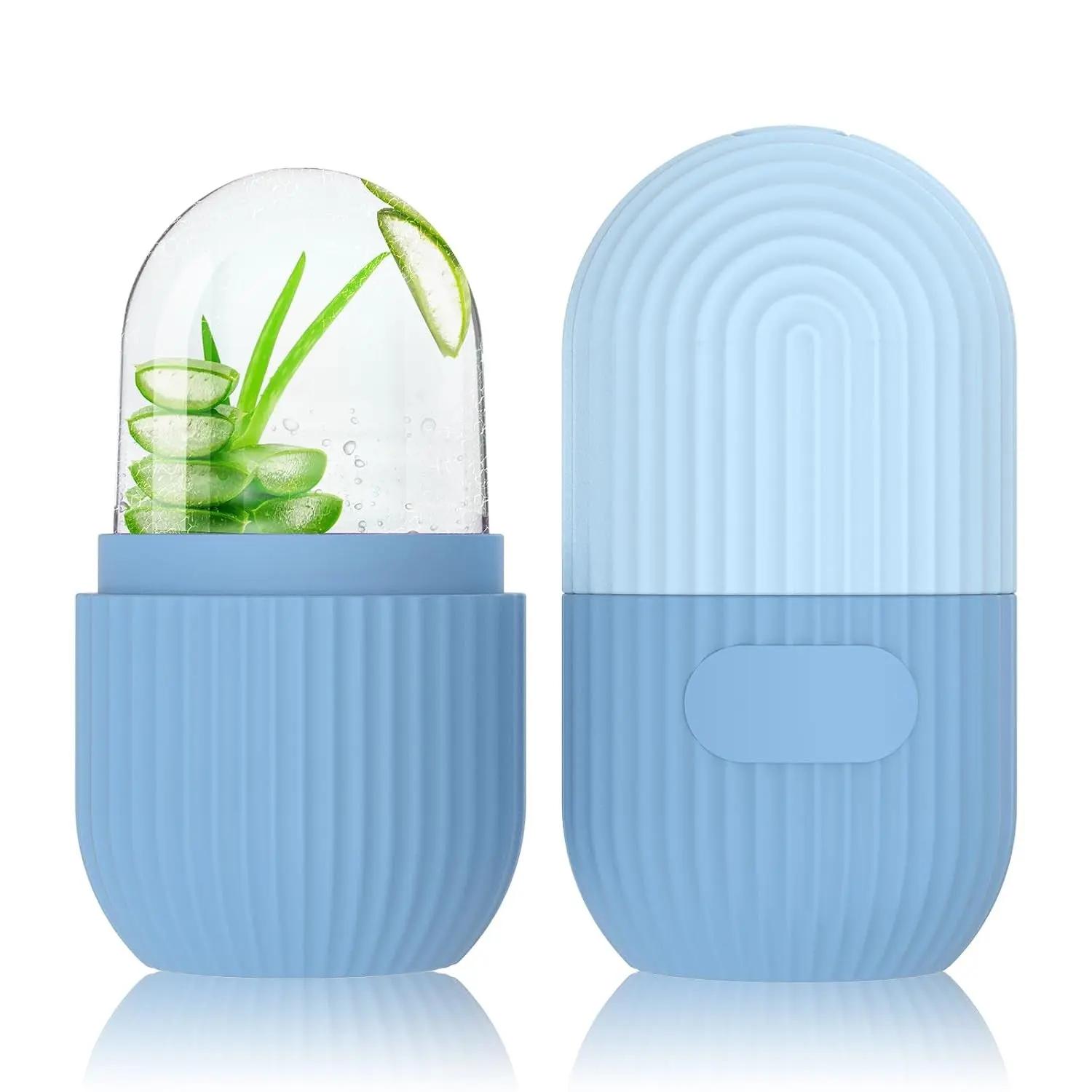 Facial Ice Globes | Cooling Face Massage Tools for De-Puff & Glow — InstaGlam Galore