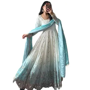 Elegant Anarkali Suit Dress Formal Womenswear Party