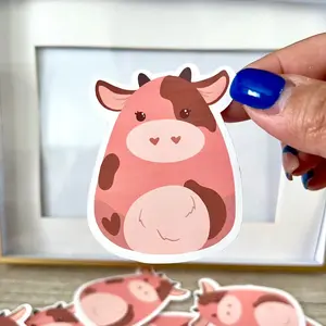 Berrie the Moo Cow Sticker