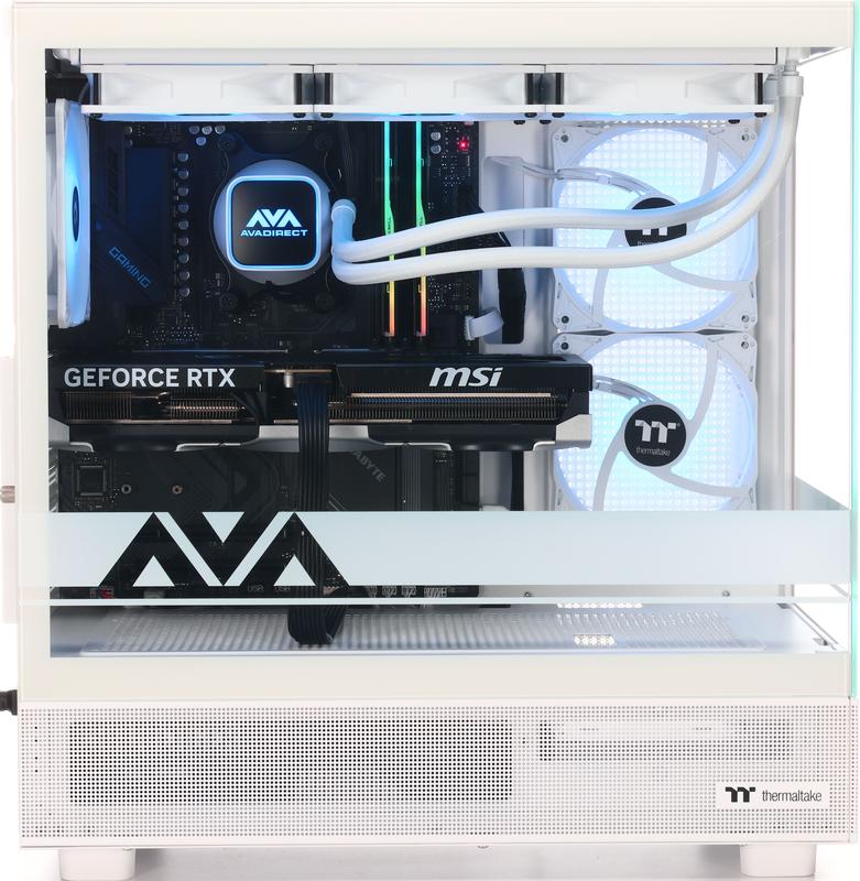 Elite White Prebuilt Gaming PC: Ryzen 9800X3D, RTX 5080, 48GB DDR5, Ready to Ship