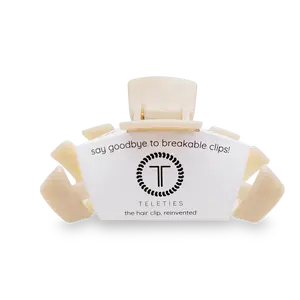 Teleties Almond Beige Large Hair Clip