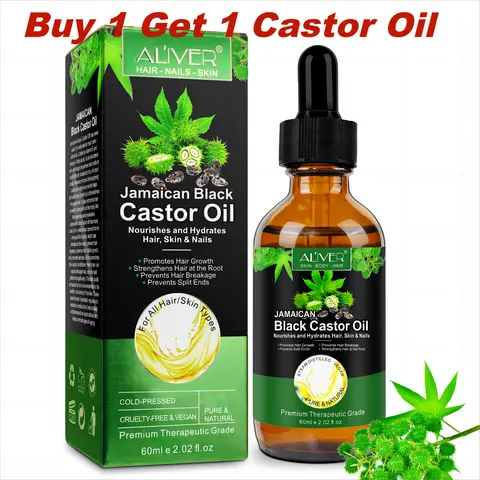 Aliver Natural Botanical Plant-Based Body & Massage Oil - Soothing Repairing Rosemary Leaf Body Care Oil, Moisturizes Hair (60ml/2.04 fl oz)