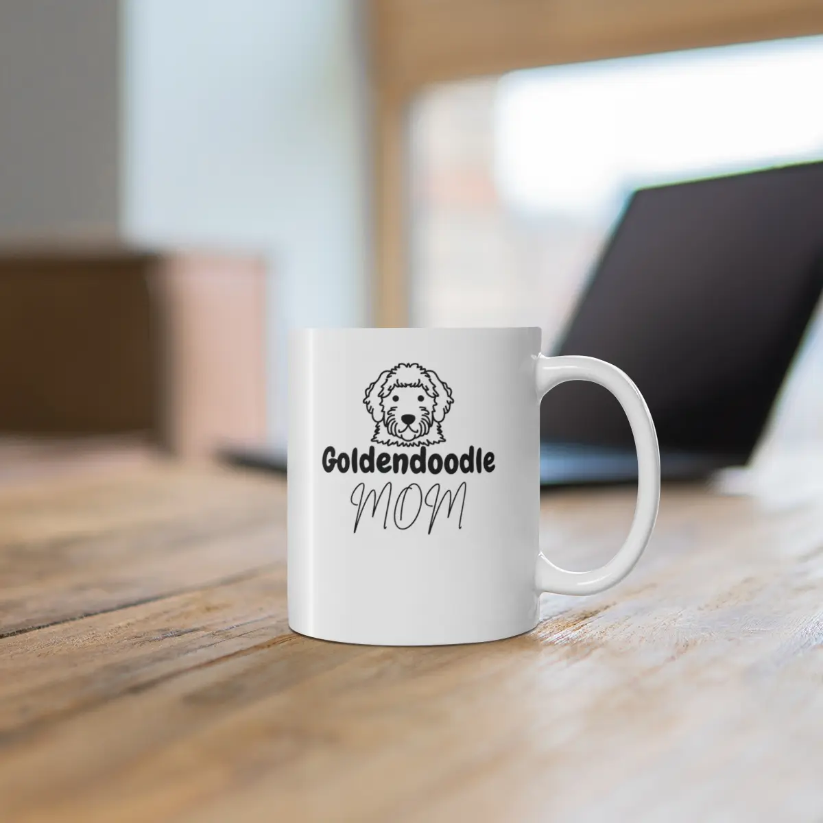 Goldendoodle Mom Mug , Cute Dog Lover Gift, Coffee Cup for Pet Owners, Dog Mom Present, Ceramic Tea Mug 11oz