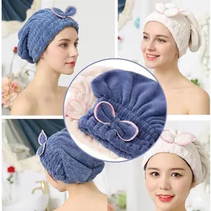 3PC Microfiber Hair Towel Caps, Extrame Soft & Ultra Absorbent, Fast Drying Hair Drying Caps Towel Turban Wrap for Wet Hair Women Light Shiny SpringStatements