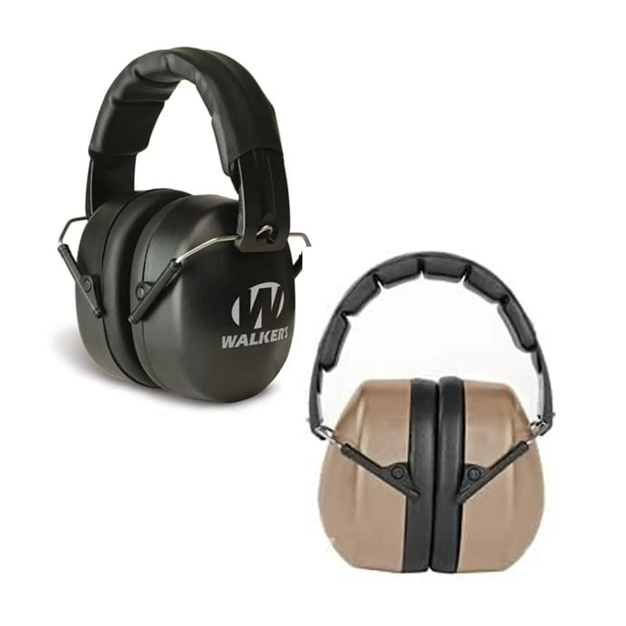 Walker's External Folding Range Ear Protectors - Hunting & Outdoor Leisure Sports Equipment