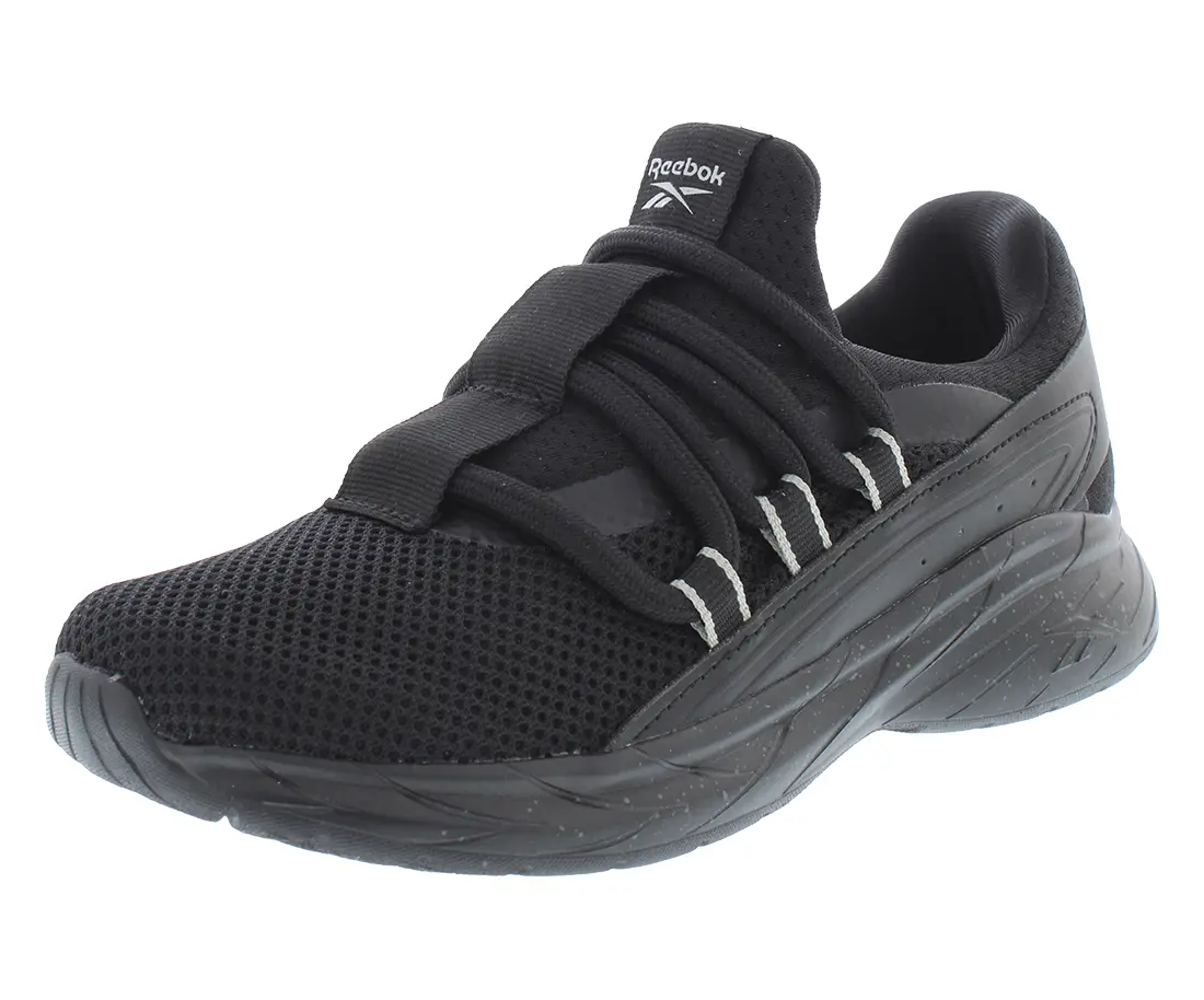 Reebok Flight Line Slip-On GS Boys' Sports Shoes, Round Toe, Solid Design, Steady Traction, Stable Footing, Grip for Play