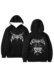 Spring Autumn Season SKZ New Concert Printed Hoodie Sweatirt Round Ne Pullover Men's and Women's Oversize Casual Hooded Sweatshirts Clothing