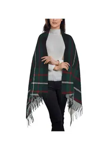 1 piece Ferguson Scottish Tartan Shawl Christmas Winter New Design Thermal Gifts Tassels Shawl Scarves Shawl