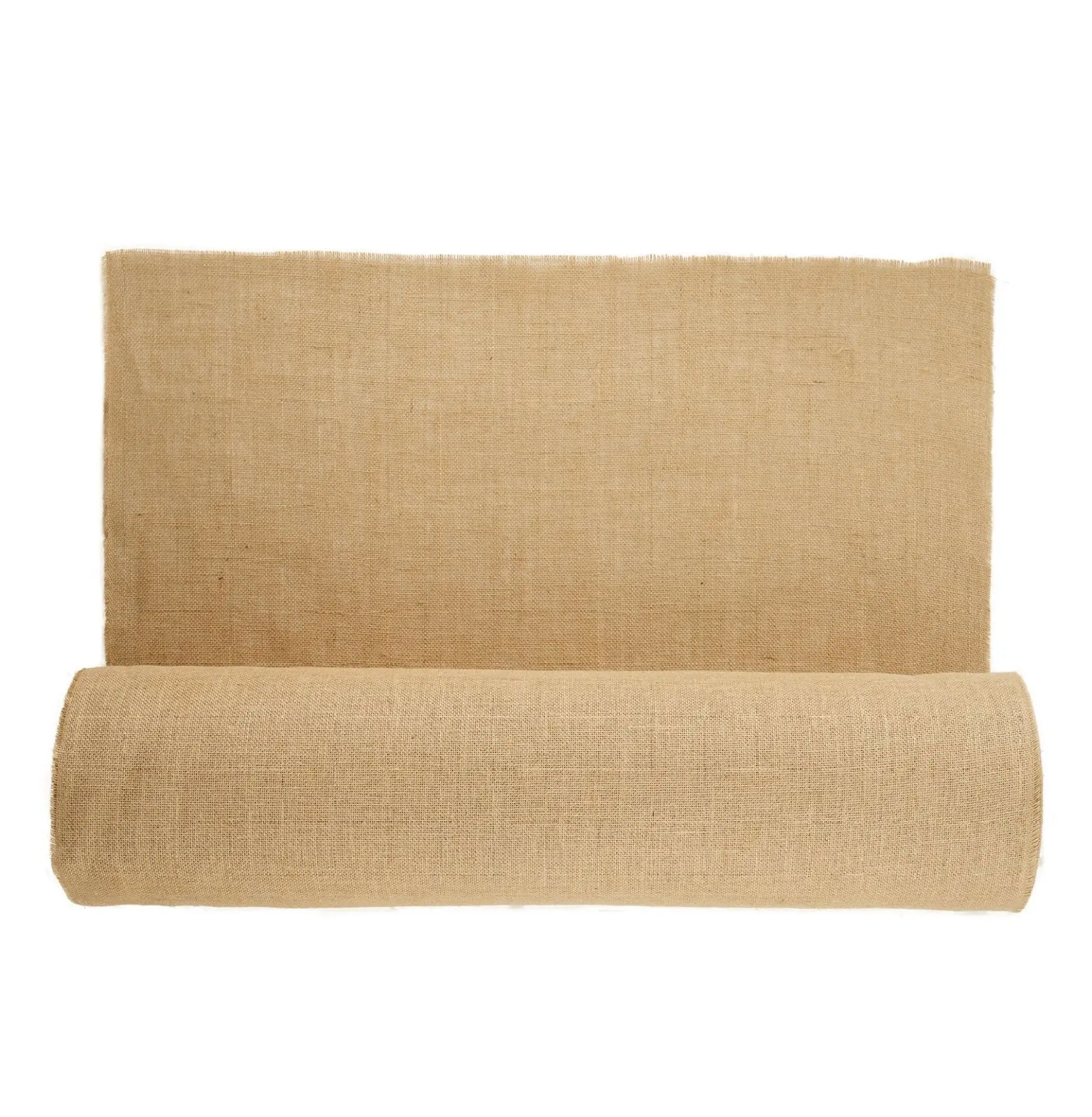 Burlap Fabric Roll 36' x 150 ft, 50x50 Jute Burlap Roll - Wedding Decor, Crafts, Gardening, Tree Wrap, Plant Cover - Durable Natural Fiber 36 in x 150 ft