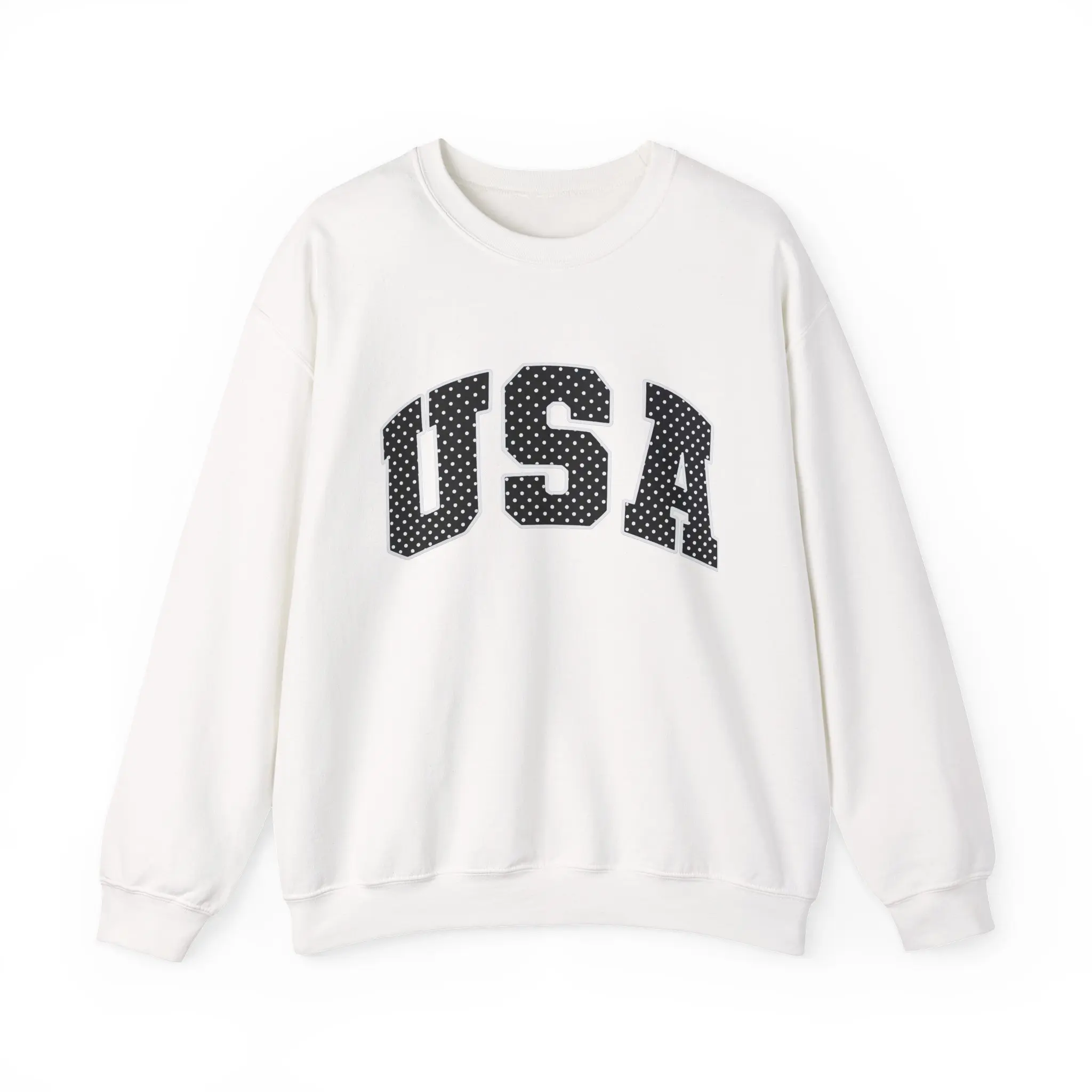 Polka Dot USA Crewneck