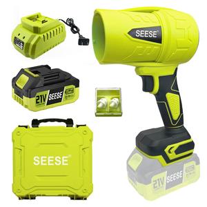 【DealsForYouDays】SEESE Cordless Leaf Blower Violent TurboFan,BrushlessPure Copper Motor Jet Fan With Battery,CordlessTurbo Super Power Air Duster, Car Drying after Wash, SnowRemoval fathersdaygift