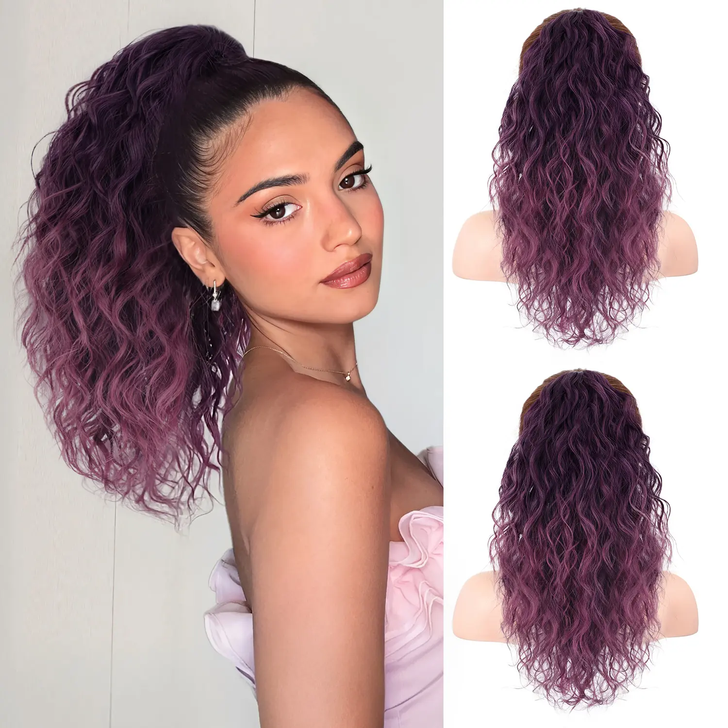 18inch-Omber Purple