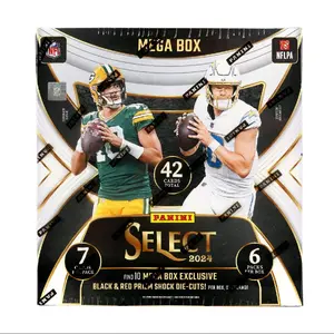 2024 Panini Select Football Mega Box NFL Trading Cards
