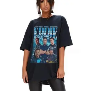 Eddie Diaz Vintage Graphic T-Shirt – Retro 90s Style Fan Tee, Unisex Merch Gift