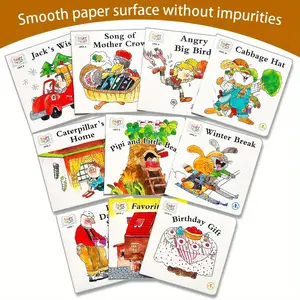 10-Book Set English Story Collection, Engaging Short Stories, Language Learning, Perfect for Holidays, Bedtime Reading
