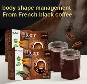 Instant coffee powder, 0 sugar and 0 fat, brewed with hot and cold water, suitable for all ages