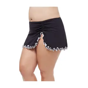 Profile by Gottex Enya Ruffle Trim Swim Skirt