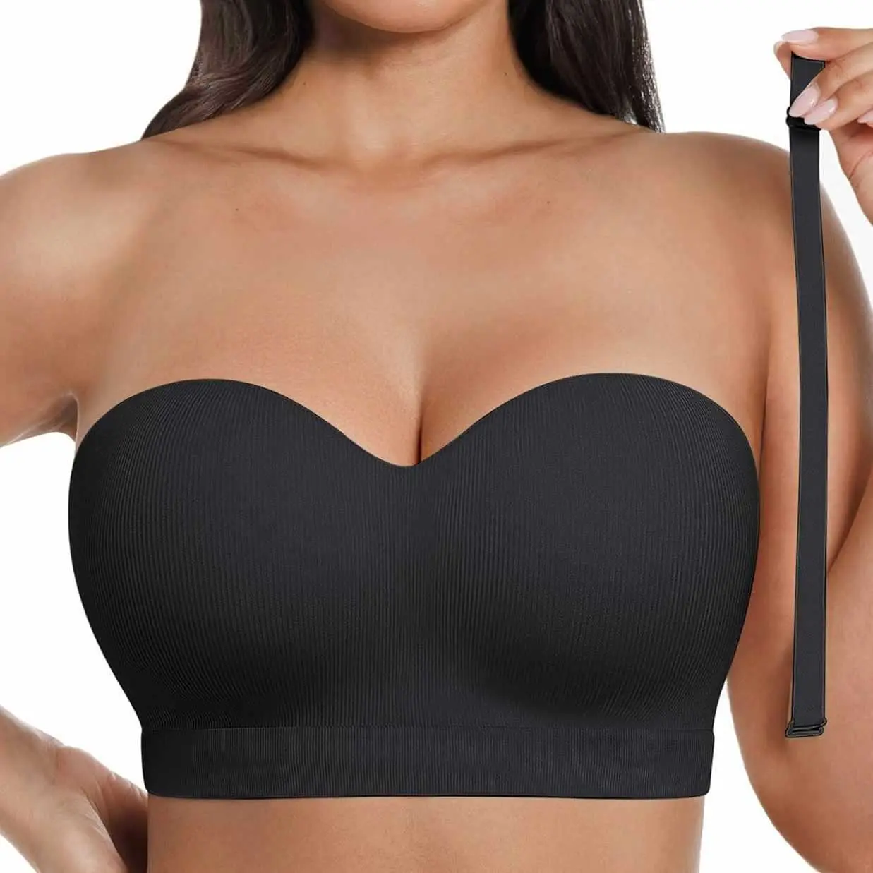 Summer Vibes Bare Essentials AirSlim VersaFit Seamless Strapless Non-slip Wire-free Versatile Bra